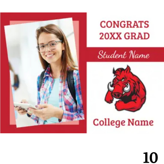 Grad Yard Sign 18x24