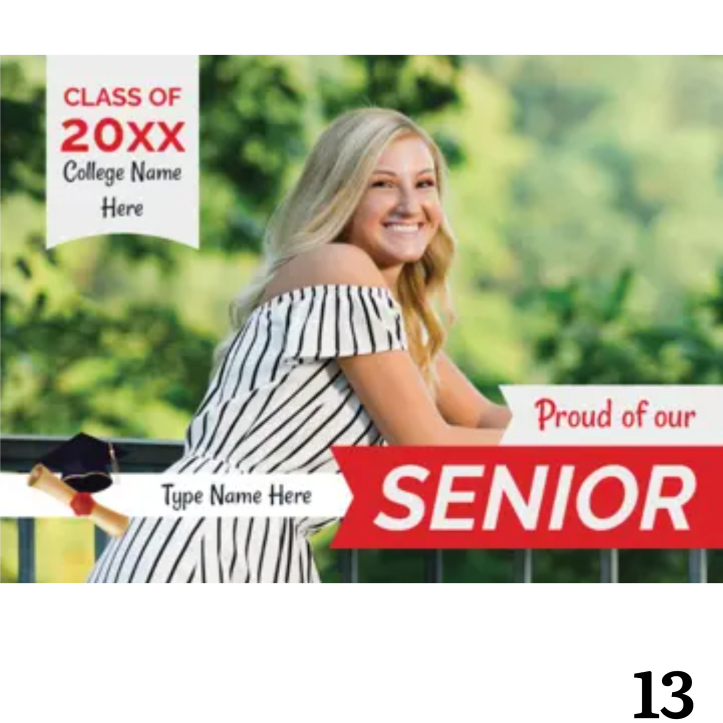 Grad Yard Sign 18x24