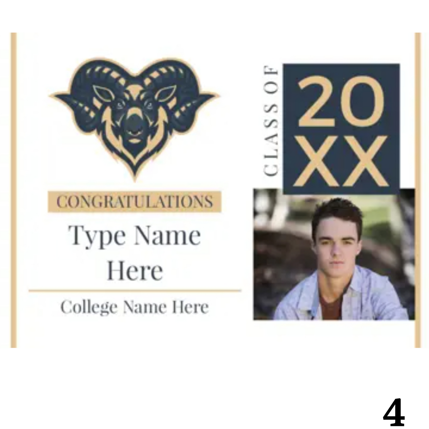 Grad Yard Sign 18x24