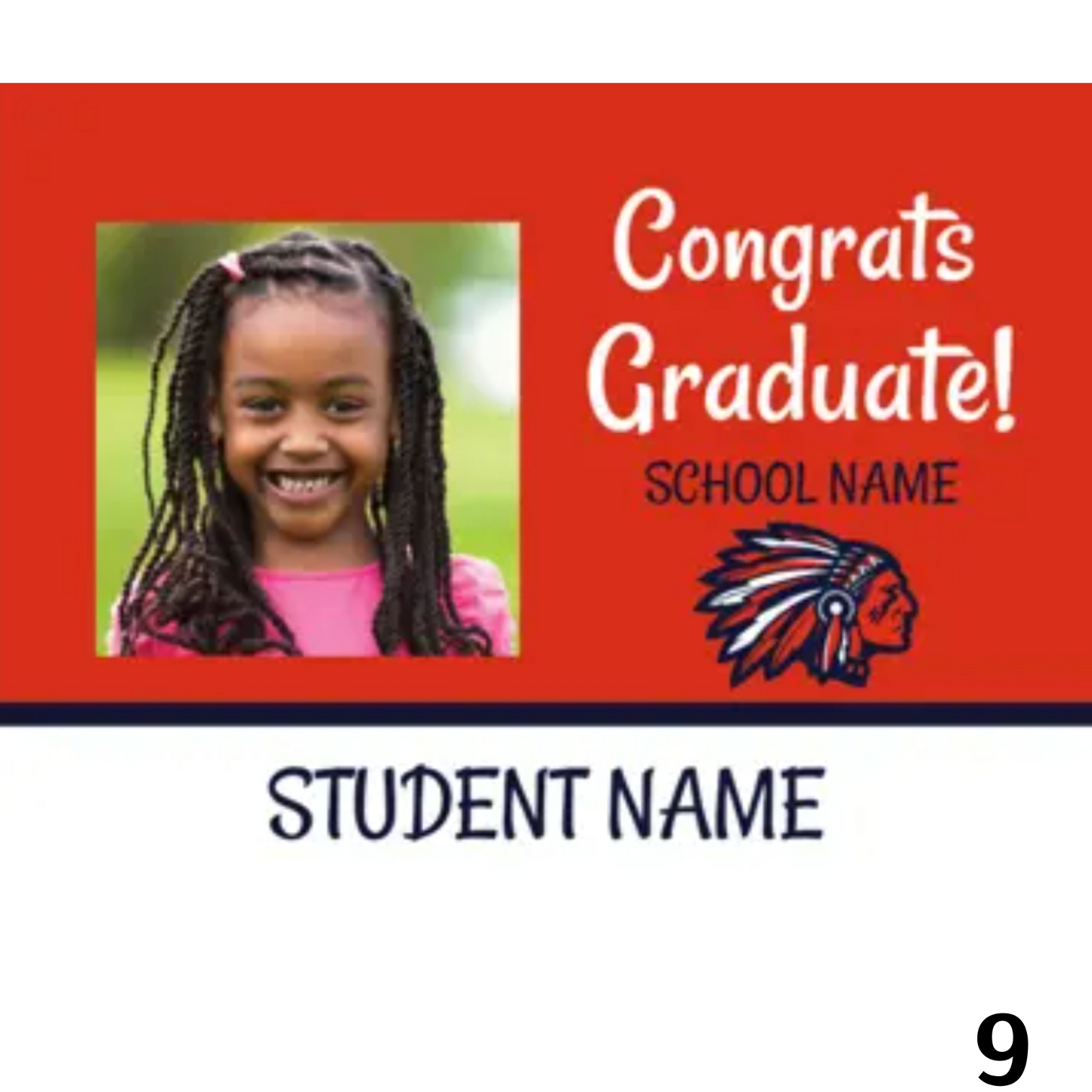 Grad Yard Sign 18x24