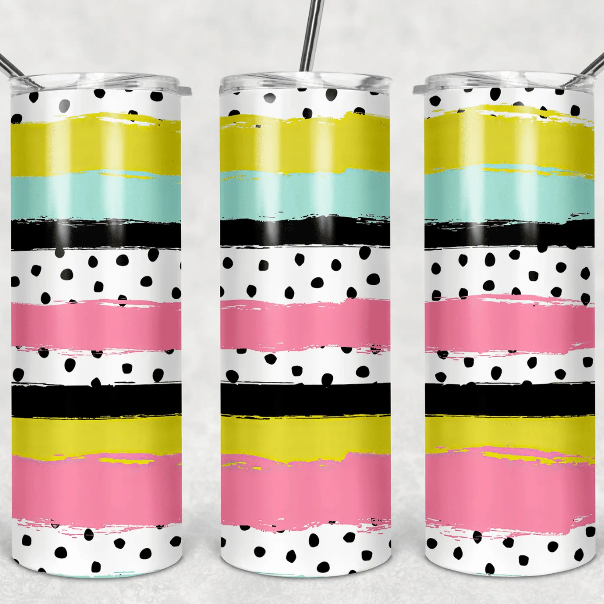Abstract Skinny 20 oz tumbler