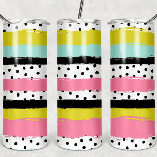 Abstract Skinny 20 oz tumbler