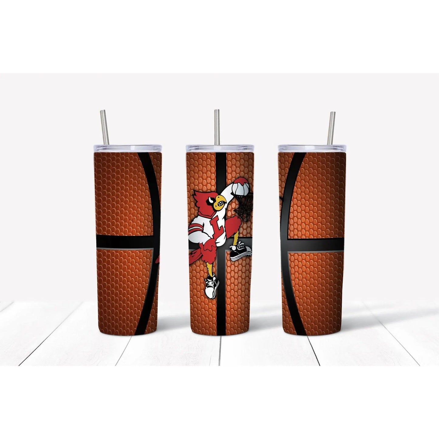 Basketball Skinny 20 oz tumbler