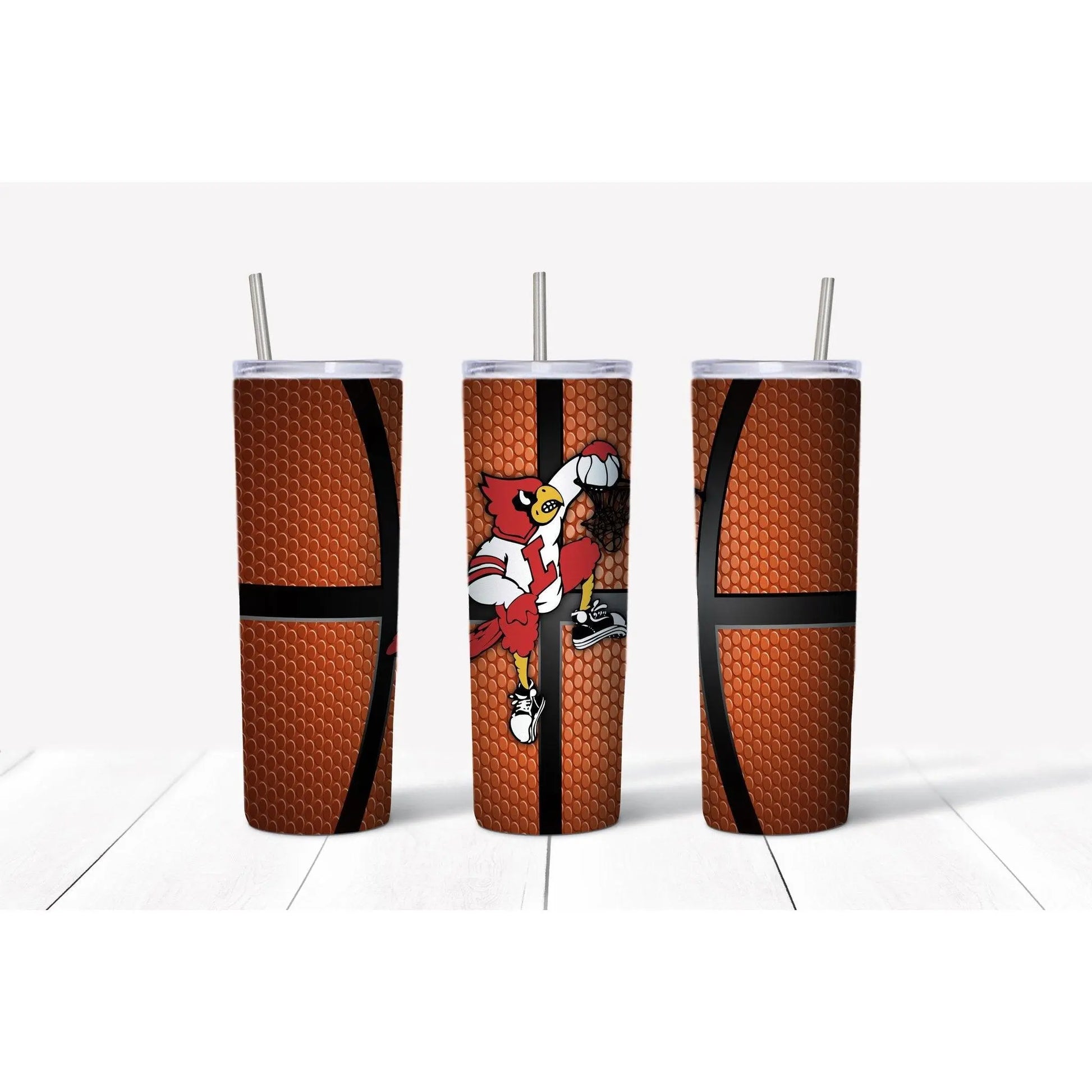Basketball Skinny 20 oz tumbler