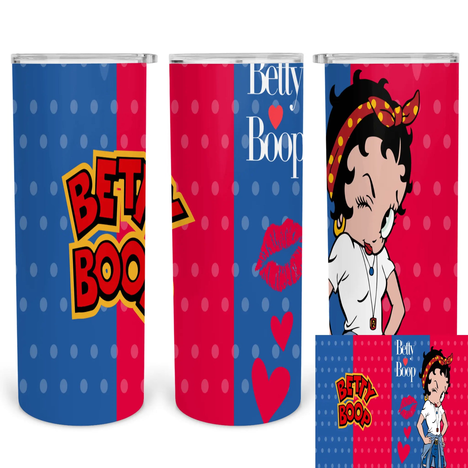 Betty Boop Skinny oz tumbler