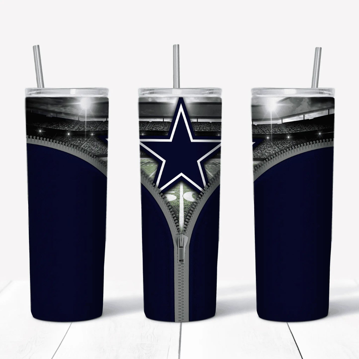 NFL Zipper Skinny oz tumbler