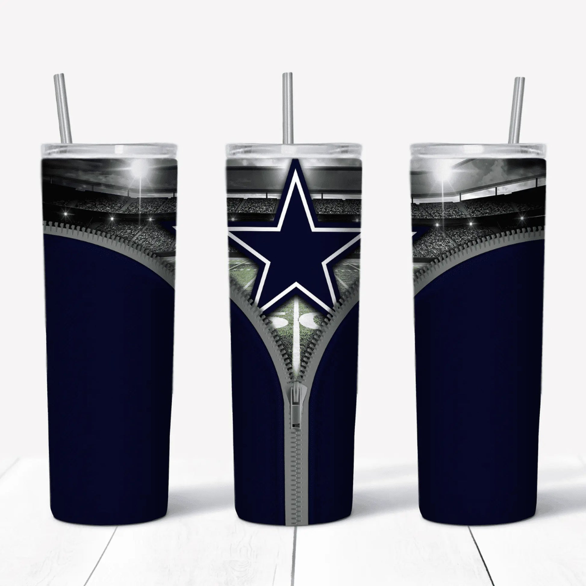 NFL Zipper Skinny oz tumbler