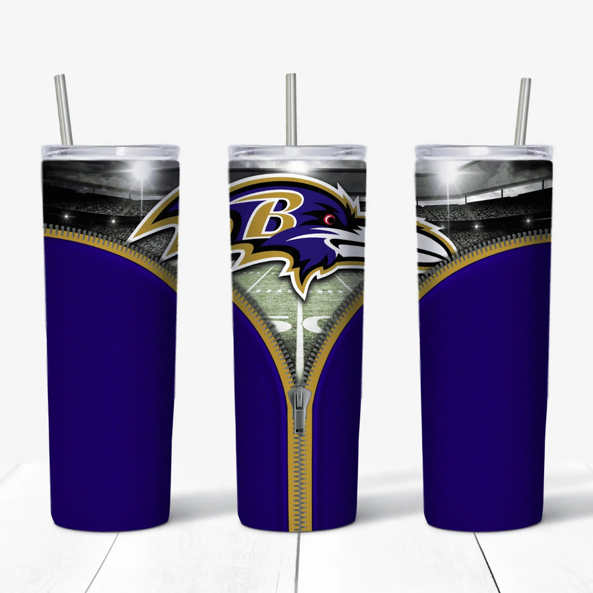 NFL Zipper Skinny oz tumbler