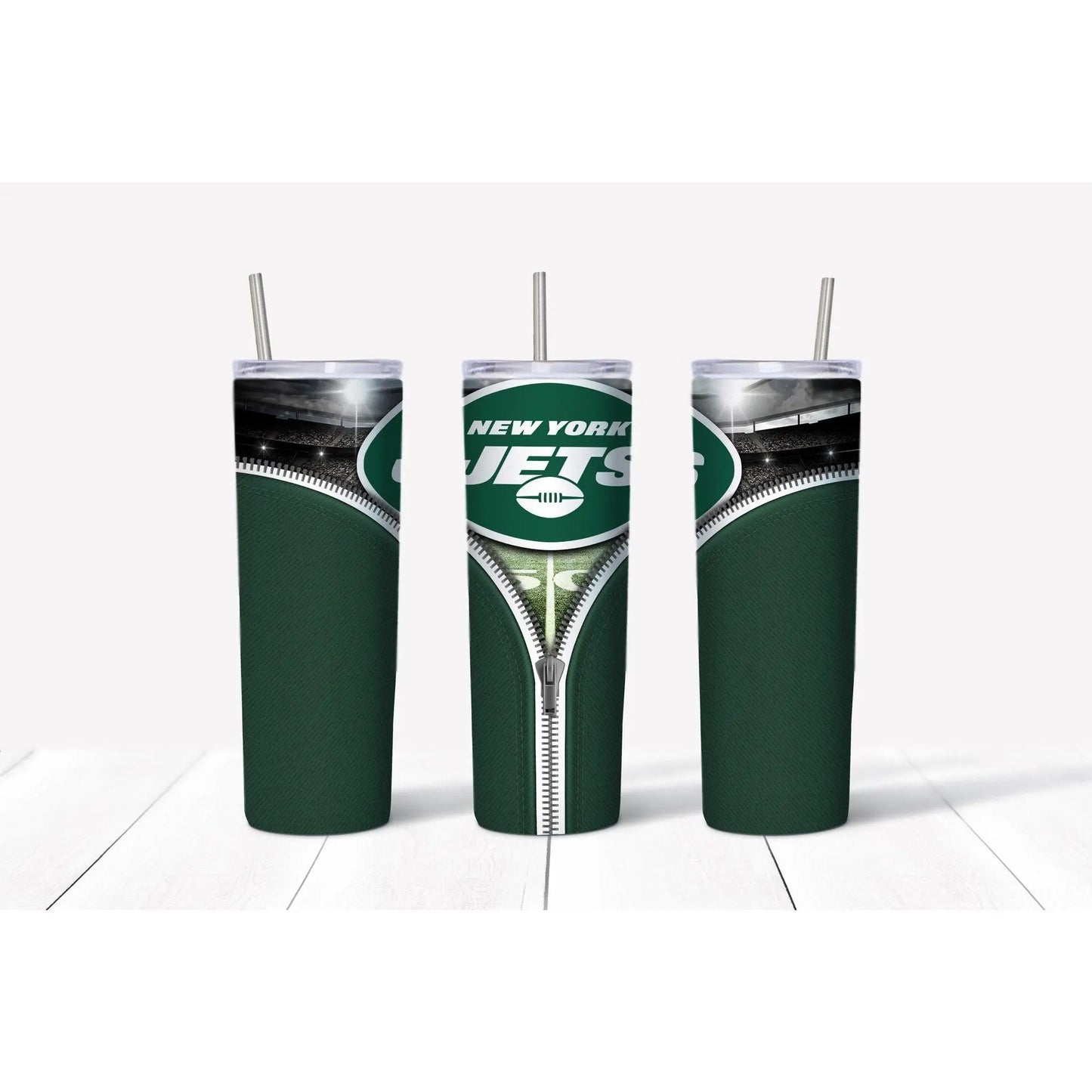 NFL Zipper Skinny 20 oz tumbler