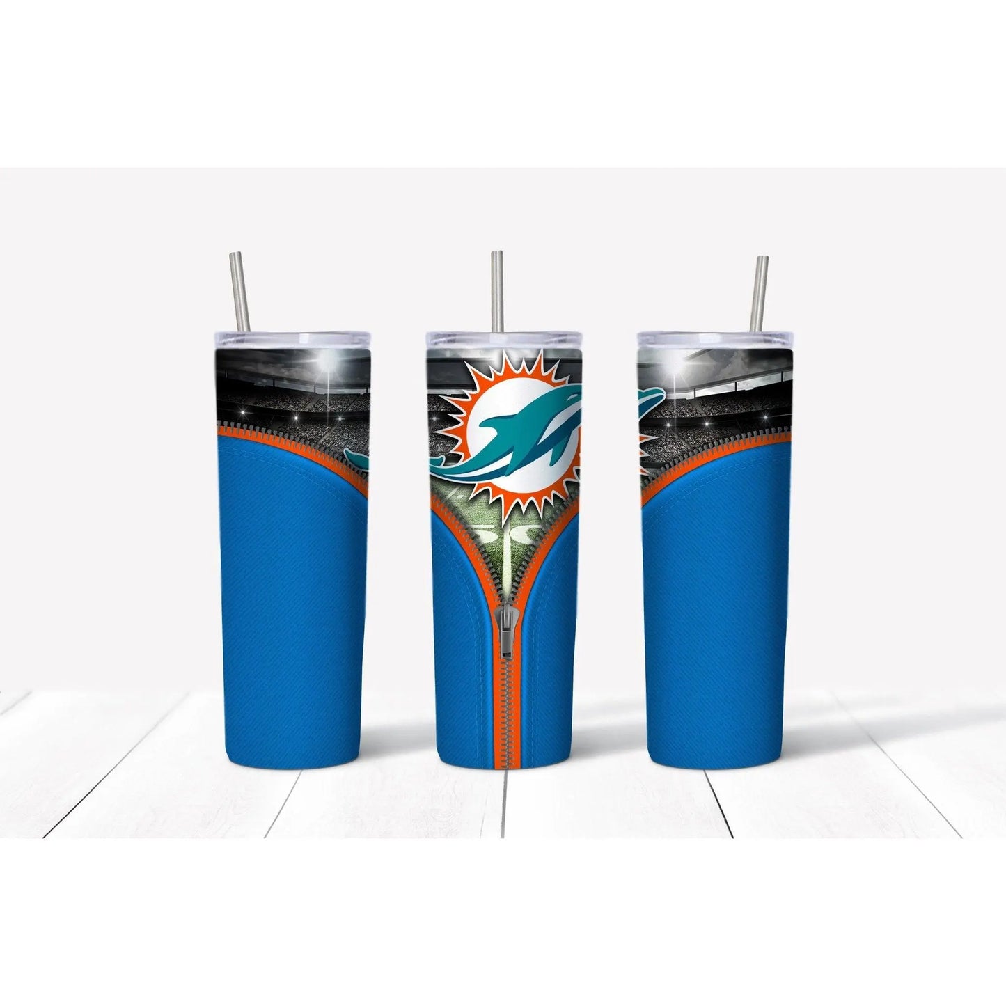 NFL Zipper Skinny 20 oz tumbler