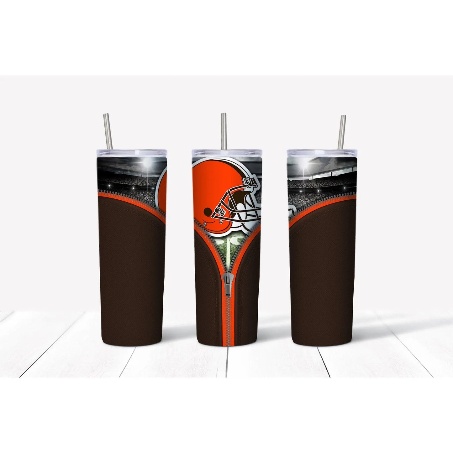 NFL Zipper Skinny 20 oz tumbler