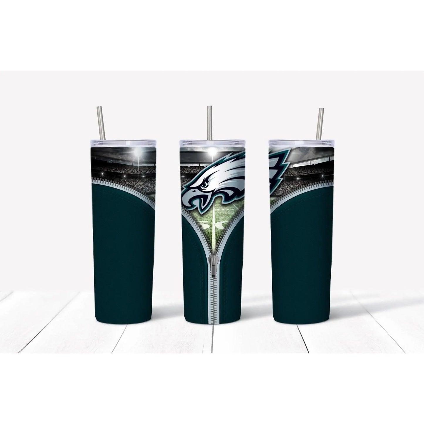 NFL Zipper Skinny 20 oz tumbler