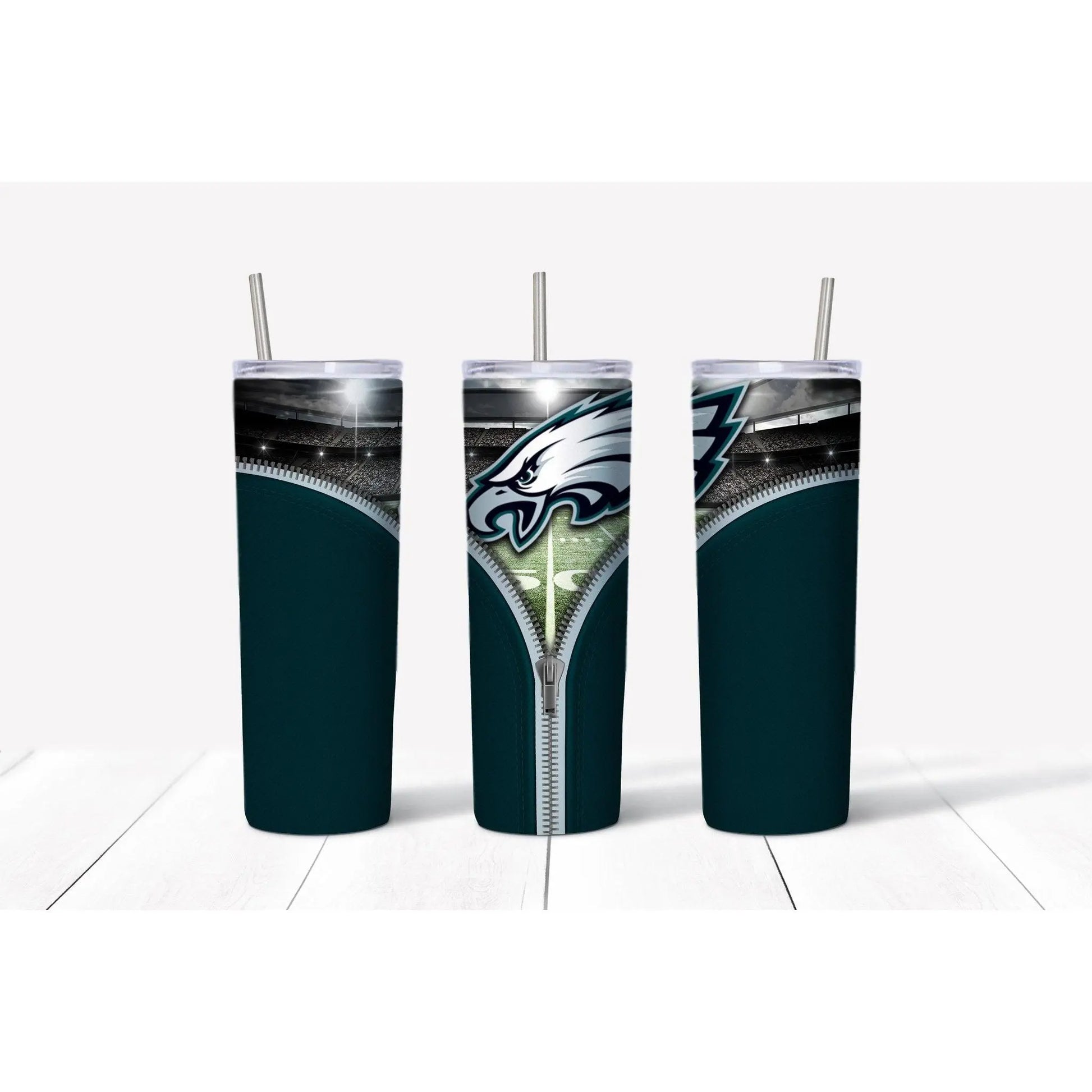 NFL Zipper Skinny 20 oz tumbler