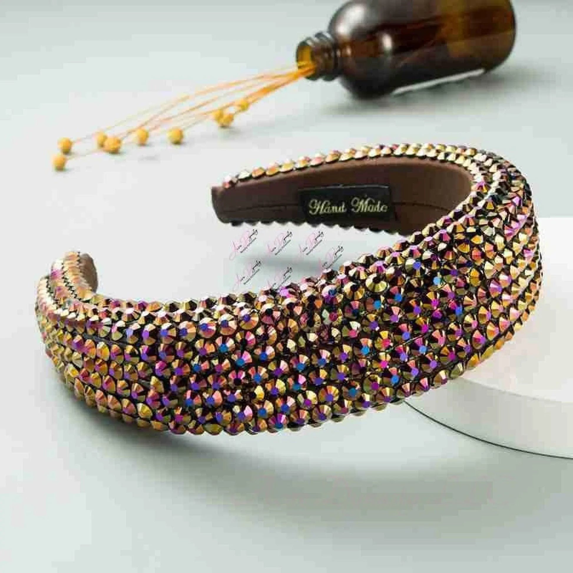 Wide Full Rhinestone HeadBand