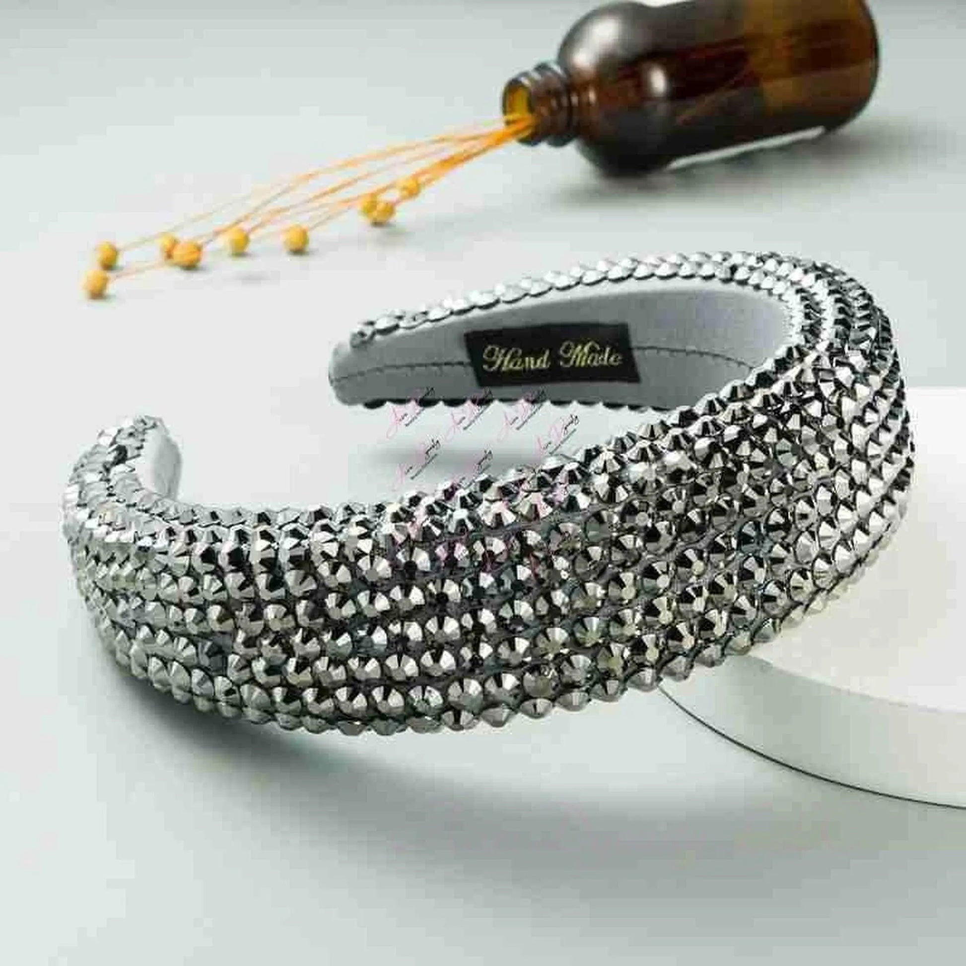Wide Full Rhinestone HeadBand