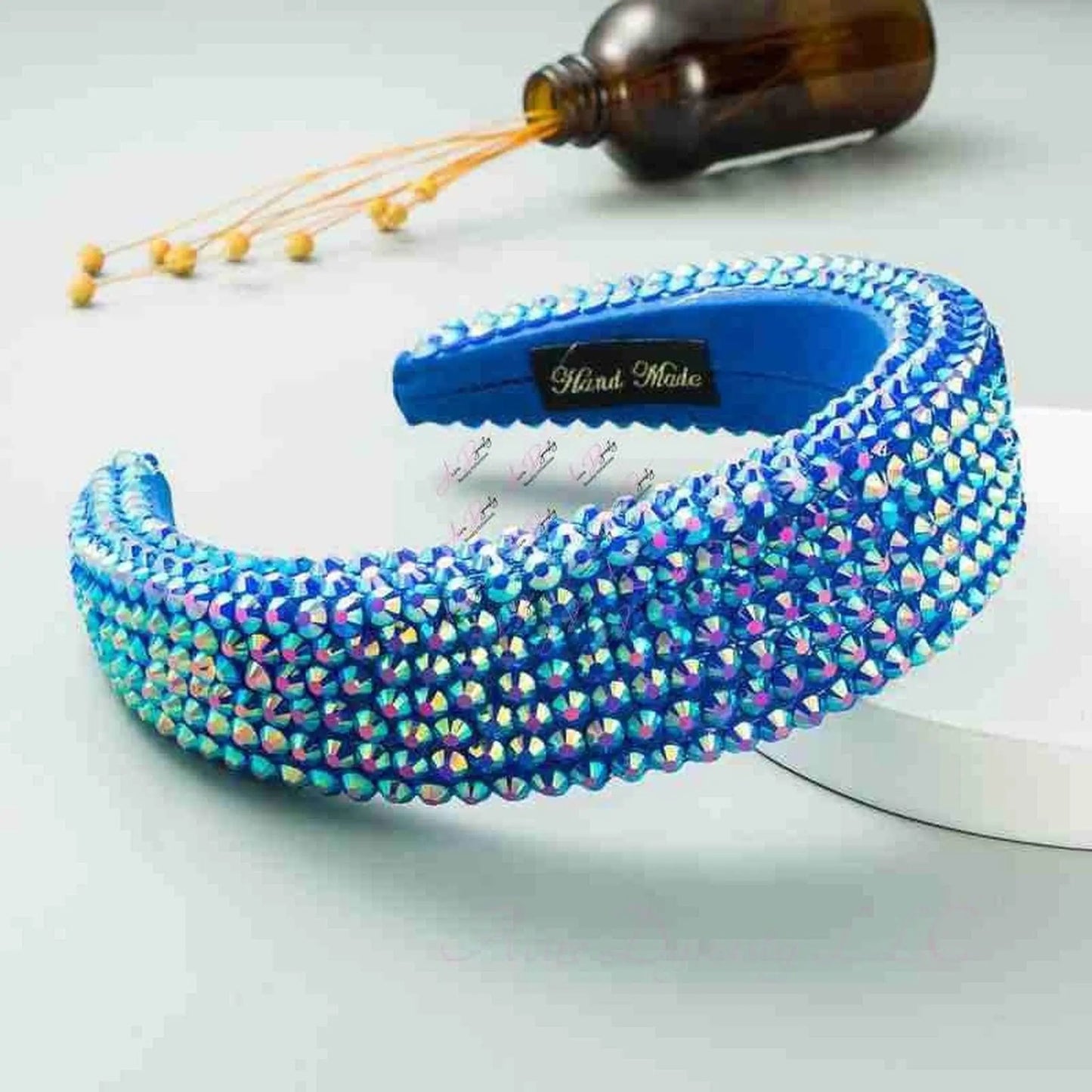Wide Full Rhinestone HeadBand