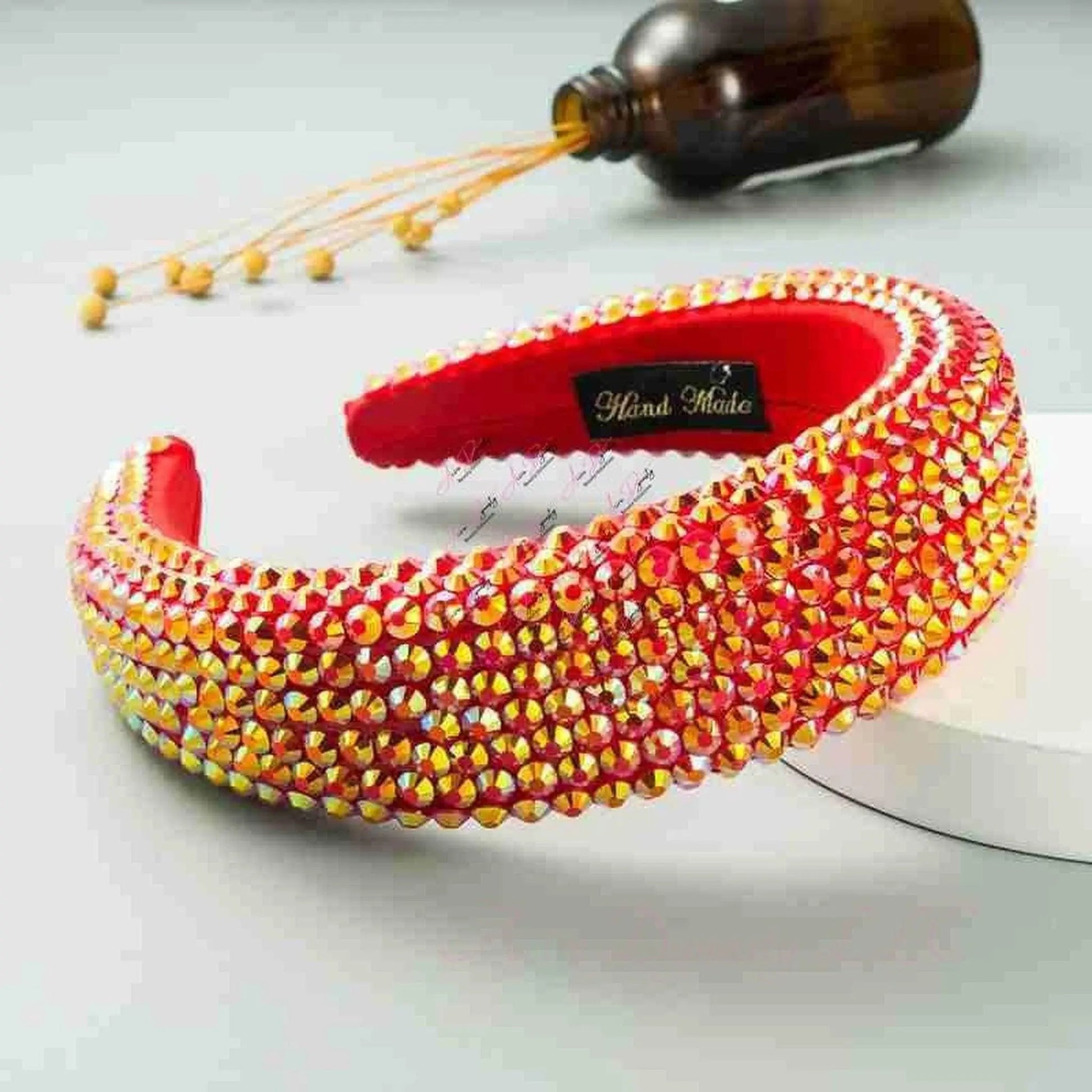 Wide Full Rhinestone HeadBand