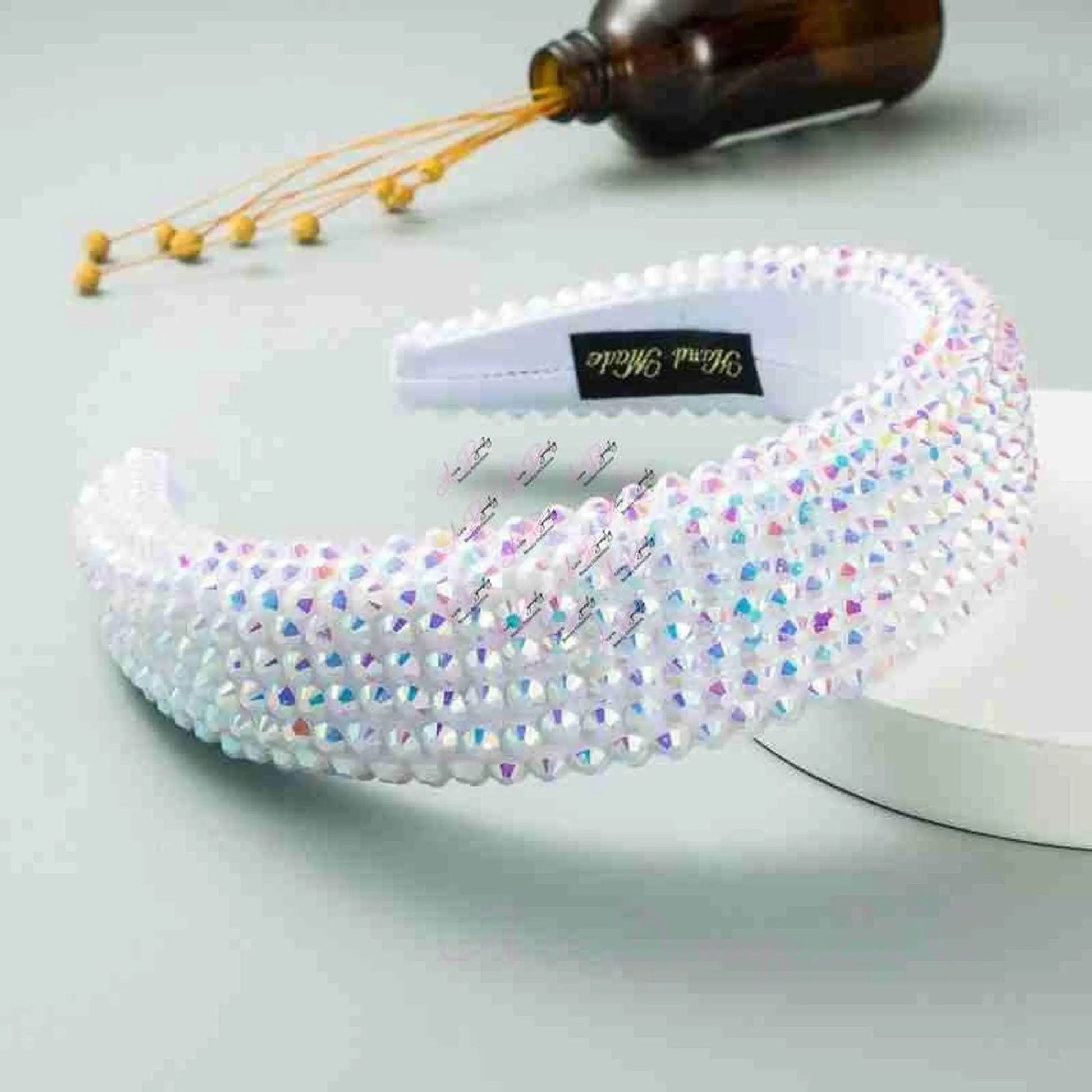 Wide Full Rhinestone HeadBand