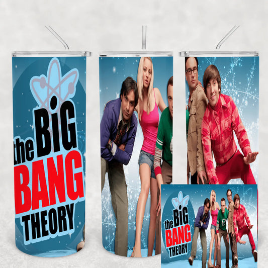 Big bang Theory Skinny oz tumbler