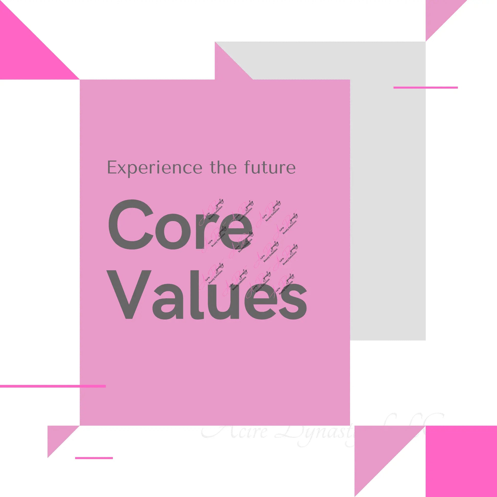 Business 101 Core Values
