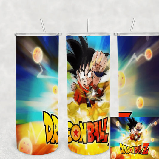 Dragon Ball Skinny oz tumbler