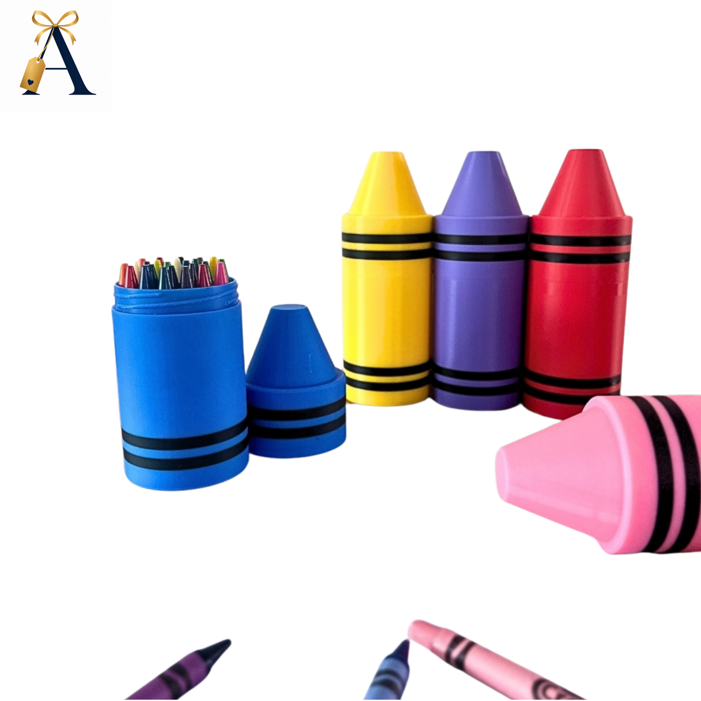 Little Artist Crayon Keeper™ – 24 Crayon Storage Case